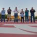Entrega Toño Astiazarán rehabilitación de cancha en colonia FOVISSSTE