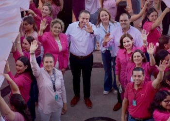 Promueve Toño Astiazarán la prevención del Cáncer de Mama