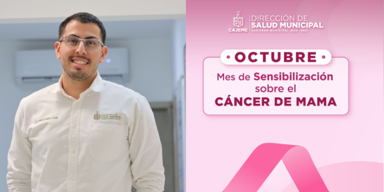 Emite salud municipal recomendaciones para la prevención del cáncer de mama