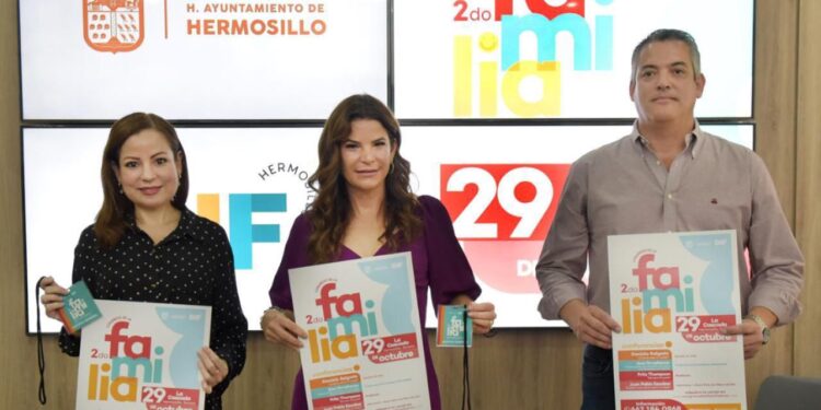 Anuncia Patricia Ruibal Segundo Congreso de la Familia de DIF Hermosillo