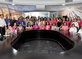 Navojoa se “PINTA DE ROSA” EN LA LUCHA CONTRA EL CÁNCER DE MAMA