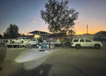 Instituciones de seguridad aseguran tres vehículos, cinco cargadores y 115 cartuchos en Saric