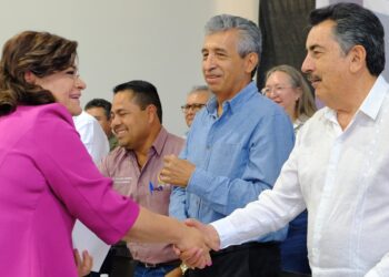Inaugura alcalde Javier Lamarque congreso ordinario de la CTM en  Cajeme
