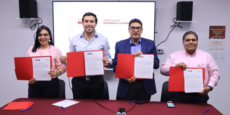 Firman convenio Gamas y Gobierno de Nogales