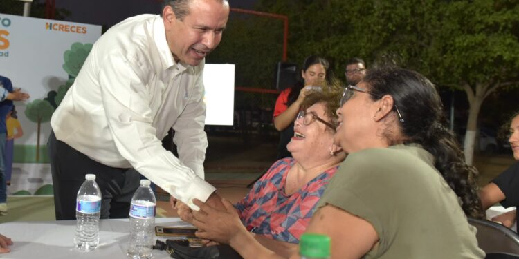 Convoca Toño Astiazarán a vecinos de la Olivares a participar en Presupuesto CRECES