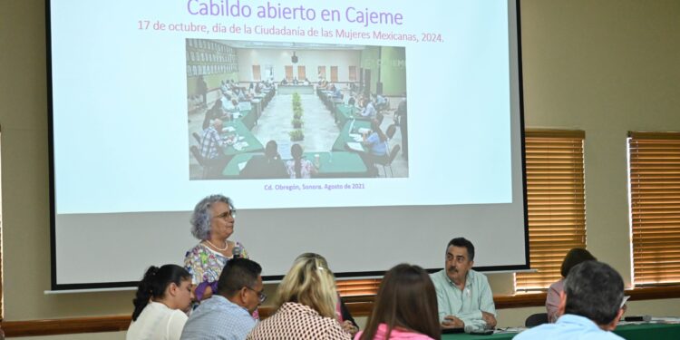 Aprueba cabildo abierto agenda por el Sonora que queremos las mujeres
