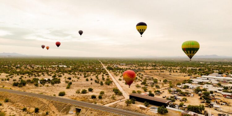 Todo listo para el Tercer Festival del Globo en Hermosillo