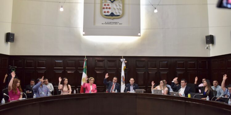 Se realiza sesión de Cabildo de Hermosillo
