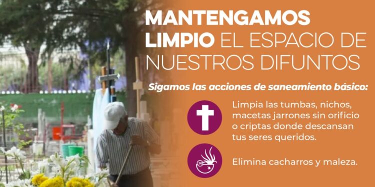 Invita Gobierno de Sonora a no bajar la guardia contra el dengue este día de muertos