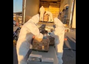 En San Luis Río Colorado fueron asegurados más de 900 kilogramos de cocaína por elementos del Ejército Mexicano