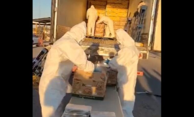 En San Luis Río Colorado fueron asegurados más de 900 kilogramos de cocaína por elementos del Ejército Mexicano