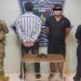 Detiene SSPM a  3 presuntos, asegurando un arma de fuego y objeto punzocortante
