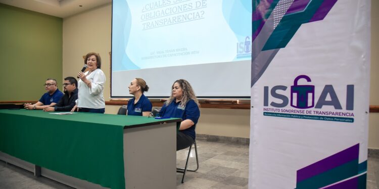 Cajeme sede de capacitación regional del ISTAI en transparencia y protección de datos