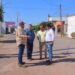 Supervisa alcalde Javier Lamarque avances en pavimentación de vialidades