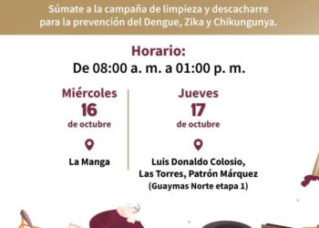 Habrá Jornada de Descacharre en La Manga y Guaymas Norte etapa I