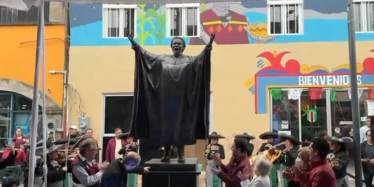 Inmortalizan a Chavela Vargas en Garibaldi