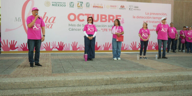 Conmemora Gobierno de Sonora Día Internacional de la Lucha Contra el Cáncer de Mama