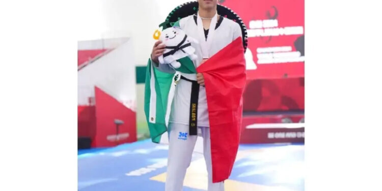 David Valdés gana bronce en el Campeonato Mundial Juvenil de Taekwondo