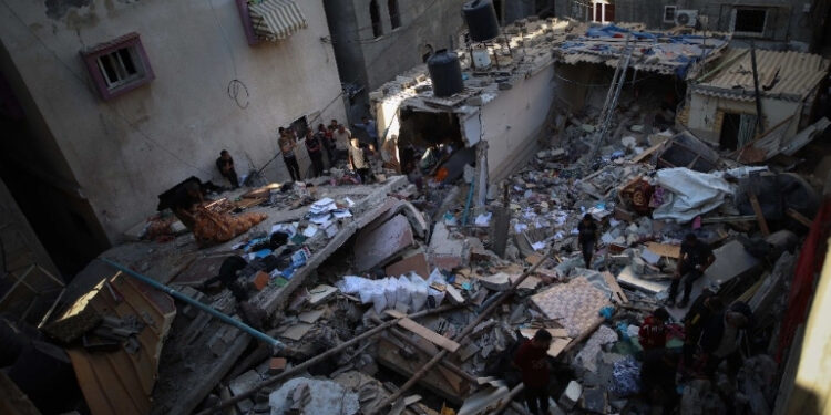 Al menos 87 muertos o desaparecidos por bombardeo israelí en Gaza