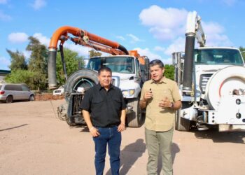 ‘Beto’ Vázquez pone en marcha plan emergente de abasto de agua y desazolve de drenajes