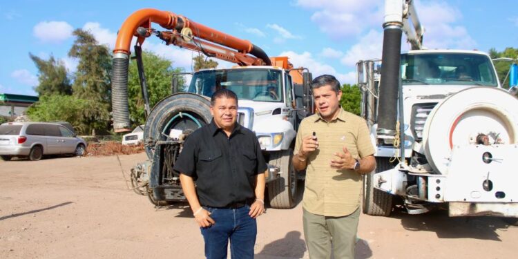 ‘Beto’ Vázquez pone en marcha plan emergente de abasto de agua y desazolve de drenajes