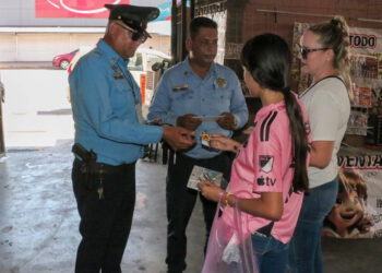 REALIZA TRÁNSITO OPERATIVO INFORMATIVO POR EL DÍA INTERNACIONAL DE LA EDUCACIÓN VIAL