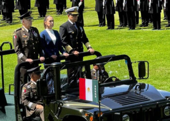 Fuerzas Armadas saludan a Claudia Sheinbaum como Presidenta de México