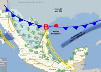 Se aproxima frente frío a frontera norte de Sonora