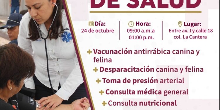 Habrá este jueves Jornada de Salud en La Cantera