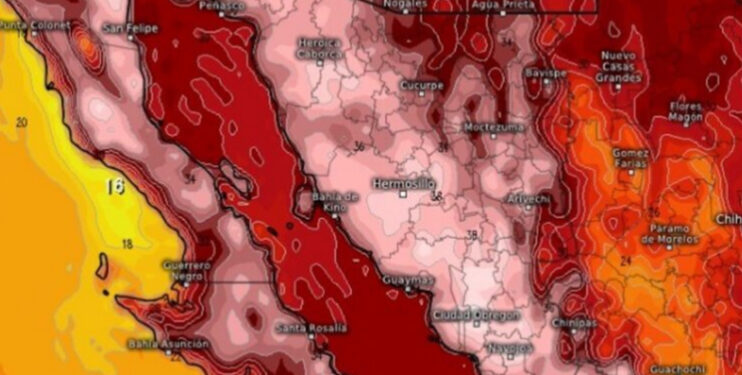 Podrían presentarse algunos nublados con lluvias ligeras dispersas en la sierra, hoy