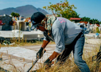 Prepara Ayuntamiento de Guaymas panteones para el Día de Muertos
