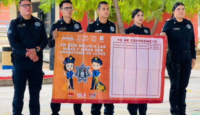 Promueve Gobierno de Sonora Cultura de la Paz entre la niñez