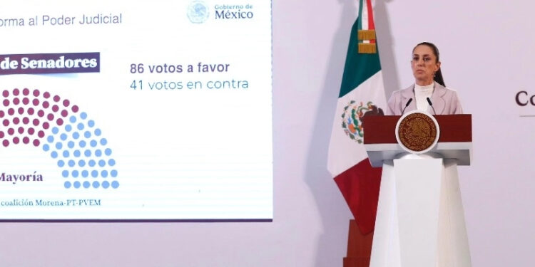 El paro del Poder Judicial afecta la seguridad: Sheinbaum Pardo