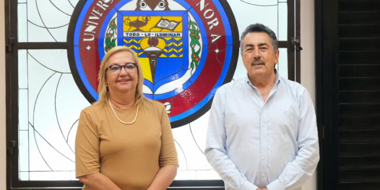 Se Reúne Presidente Javier Lamarque Con Rectora De Unison