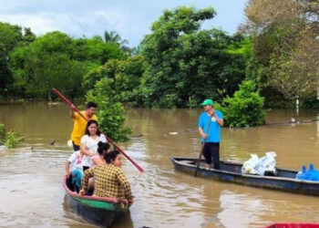 Ríos en Veracruz alcanzan nivel máximo; empiezan a desbordarse