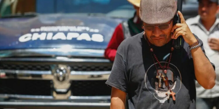 Ultiman a párroco en San Cristóbal de Las Casas, Chiapas