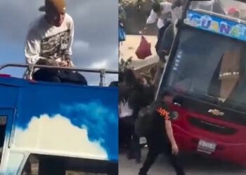 Santa Fe Klan sufre accidente de autobús de turistas en Guanajuato