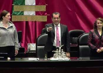 Designan a Gutiérrez Luna presidente de los diputados en sustitución de Ifigenia Martínez