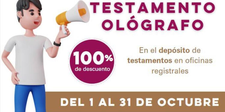 Extiende Gobierno de Sonora Mes del Testamento en beneficio de las y los sonorenses