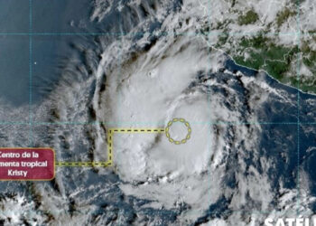Tormenta tropical ‘Kristy’ podría convertirse en huracán categoría 1