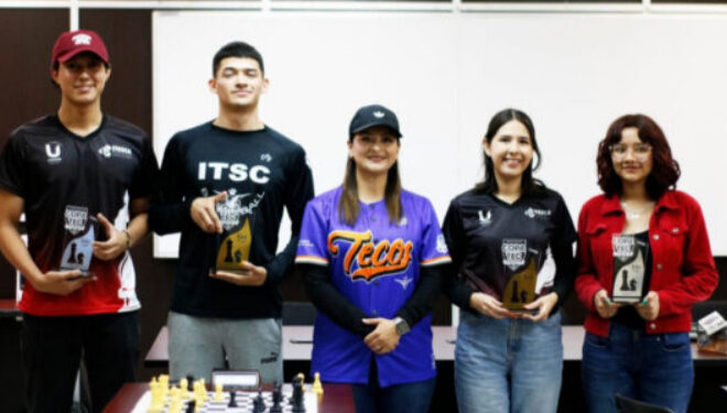 Triunfan estudiantes de Itesca en competencia estatal de ajedrez y tae kwon do