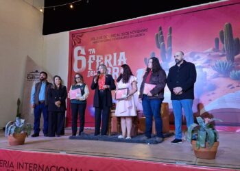 Con gran éxito la “6ta Feria Internacional del Libro del Desierto de Caborca”