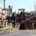 OOMAPAS realiza trabajos en calle 7 ave 7 y 8