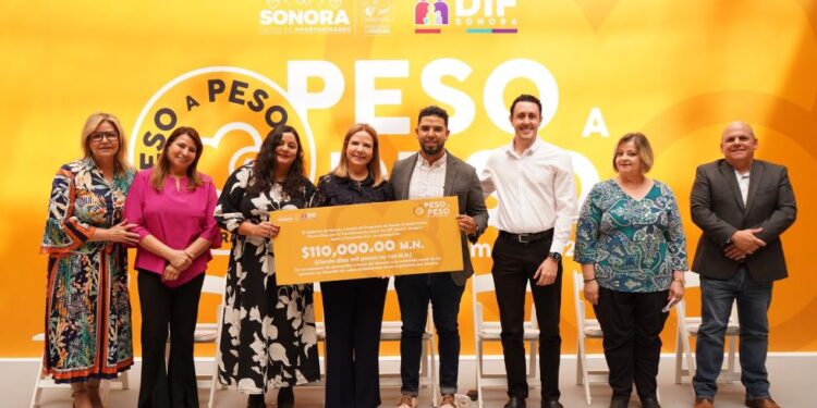 Entrega Gobierno de Sonora 20 MDP a través del programa Peso A Peso por la Transformación