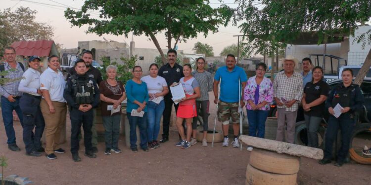 Conforman Comité de Seguridad vecinal en la colonia San Antonio