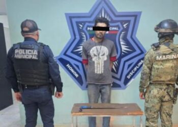 Capturan a dos por el presunto delito de portación de arma prohibida