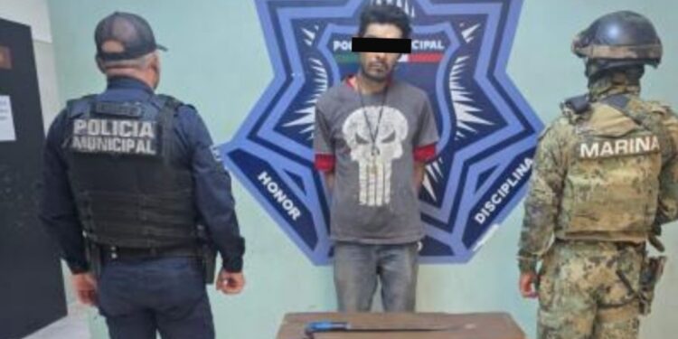 Capturan a dos por el presunto delito de portación de arma prohibida