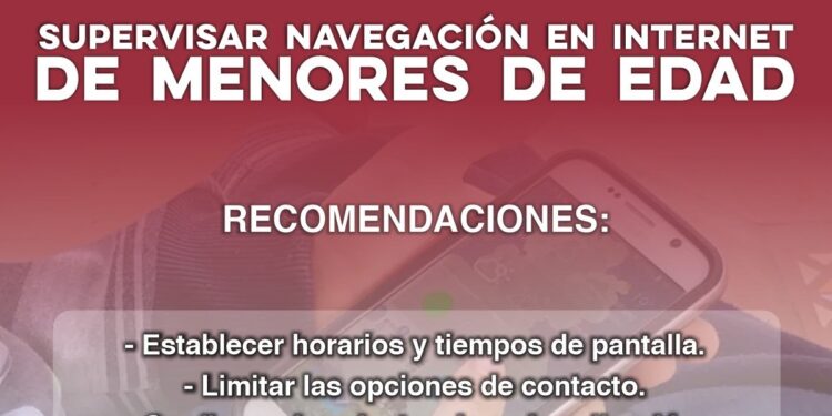 Recomienda Gobierno de Sonora supervisar navegación en internet de menores