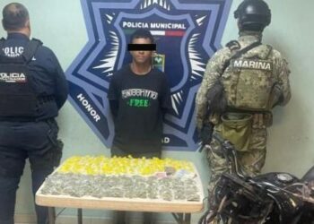 Captura  SSPM y MARINA a hombre con dosis de droga