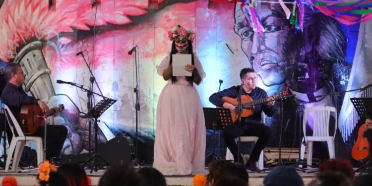 Cierre vibrante y colorido del festival de las calacas 2024 en Cajeme
